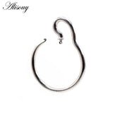 Stainless Steel Water Drop Ear Hook Weights Expander Stretcher Plugs Gauges