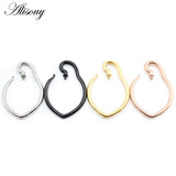 Stainless Steel Water Drop Ear Hook Weights Expander Stretcher Plugs Gauges