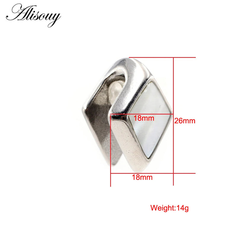 Stainless Steel Shell Ear Weights Expander Plug Gauges Earrings