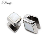 Stainless Steel Shell Ear Weights Expander Plug Gauges Earrings