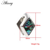 Stainless Steel Shell Ear Weights Expander Plug Gauges Earrings
