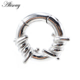 Stainless Steel Ear Weights Hanger Expander Stretcher Plugs Gauges Earrings