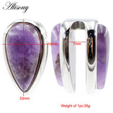 Stainless Steel Water Drop Ear Weights Gauges