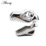 10/16mm Stainless Steel Dinosaur Skull Ear Gauges