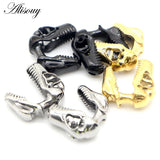 10/16mm Stainless Steel Dinosaur Skull Ear Gauges
