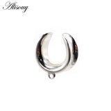 6-25mm Stainless Steel Round Saddle Ear Tunnel Plug Expander