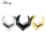 1pc Hexagon Saddle Ear Tunnel Plug Expander Stretcher Gauges Earrings