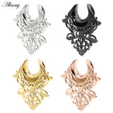 8-25mm Stainless Steel Flower Saddle Tunnel Plug Expander Gauges