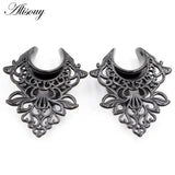 8-25mm Stainless Steel Flower Saddle Tunnel Plug Expander Gauges
