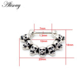 Star Skull Crystal Zircon Cartilage Earring Stainless Steel Septum Nose Rings