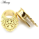 Vintage Saddle Tunnels Ear Gauges Plugs Earring Studs (8mm-25mm)