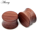 Wooden Ear Tunnel Earrings 8mm-25mm Stretcher Expander Plugs Gauges