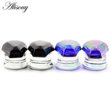 2PC Coffin Glass Ear Expansion Gauges 6mm-25mm Body Jewelry