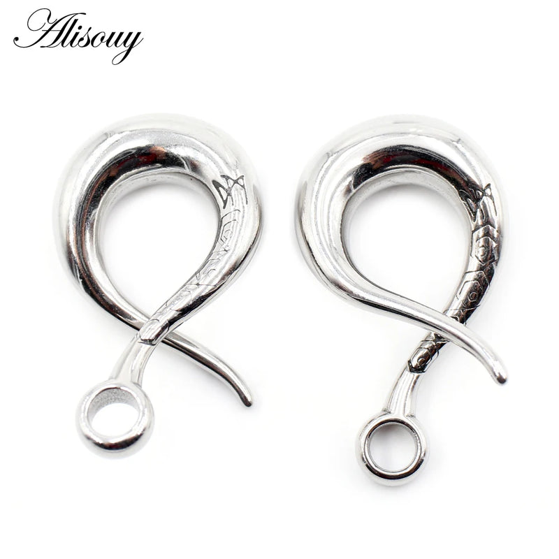 2PC Stainless Steel Ear Weight Hooks for Dangle Earring