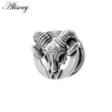 2PCS Sheep Head Ear Plugs Tunnels Expander Gauges Earrings