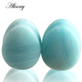 2pc Quartz Organic Flesh Tunnels Stone Ear Plugs 5-25mm