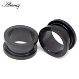 2pcs Stainless Steel Ear Tunnels Plugs Expander Stretcher Ear Gauges