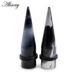 2pcs Acrylic Ear Taper Plug Kit Ear Expander Stretcher Set Piercing Jewelry