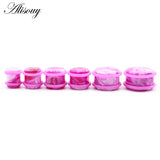 2pcs Acrylic Ear Taper Plug Kit Ear Expander Stretcher Set Piercing Jewelry