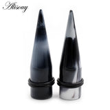 2pcs Acrylic Ear Taper Plug Kit Ear Expander Stretcher Set Piercing Jewelry