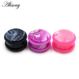 2pcs Acrylic Ear Taper Plug Kit Ear Expander Stretcher Set Piercing Jewelry