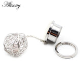 2pcs Stainless Steel Dangle Earrings Tunnels Ear Plugs Gauges 6-16mm