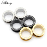 2pcs Stainless Steel Ear Expanders Stretchers Tunnels Gauges Earrings