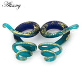 Colorful Spring Ear Piercing Expanders 6mm 8mm 10mm