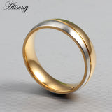 Couple Rings Wedding Ring Promise Jewelry 316L Stainless Steel
