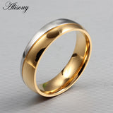 Couple Rings Wedding Ring Promise Jewelry 316L Stainless Steel