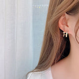 14k Plated Star Earrings Flash Jewelry Shine Earrings