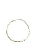 925 Sterling Silver Cube Chain Bracelet For Women