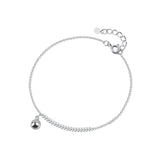 925 Sterling Silver Women Ankle Bracelet Female Anklet