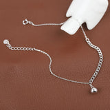 925 Sterling Silver Women Ankle Bracelet Female Anklet