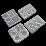 DIY Geometric Resin Silicone Mold Jewelry Tools