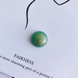 Retro Blooming Resin Patch Earrings Hairpin Material