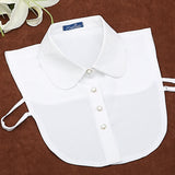 Peter Pan Collar Half-Length Shirt Collar Decoration