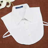 Peter Pan Collar Half-Length Shirt Collar Decoration