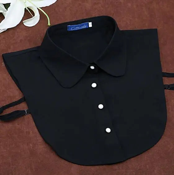 Peter Pan Collar Half-Length Shirt Collar Decoration