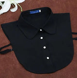 Peter Pan Collar Half-Length Shirt Collar Decoration