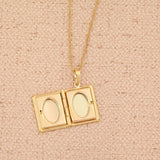 Allah Box Necklace For Women Muhammad DIY Keeping Photo Pendant Necklace