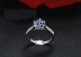 Sparkling Cubic Zirconia Wedding Rings for Women