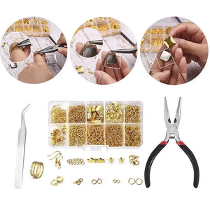 Alloy Jewelry Findings Set DIY Tools for Necklace Bracelet