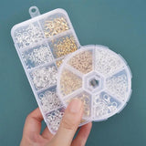 Alloy Jewelry Findings Set Lobster Clasp Jump Rings DIY Jewelry Kit