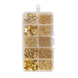 Alloy Jewelry Findings Set Mixed Styles Tools Clip Buckle Lobster Clasp