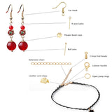 Alloy Jewelry Findings Set with Tools