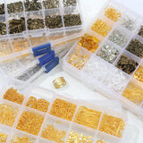 Alloy Jewelry Findings Set with Tools