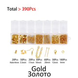 Alloy Jewelry Findings Set for DIY Making Kit