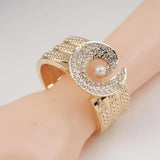 Alloy Bangle Bracelet Rhinestone Bracelets For Ladies
