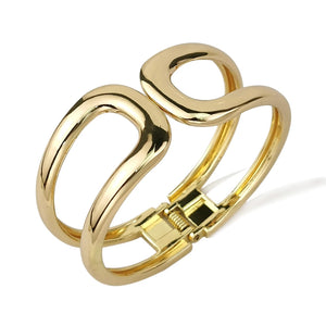 Alloy Geometric Cuff Bracelet for Women